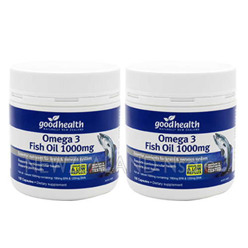 굿헬스 오메가3  1000mg 150캡슐 2통