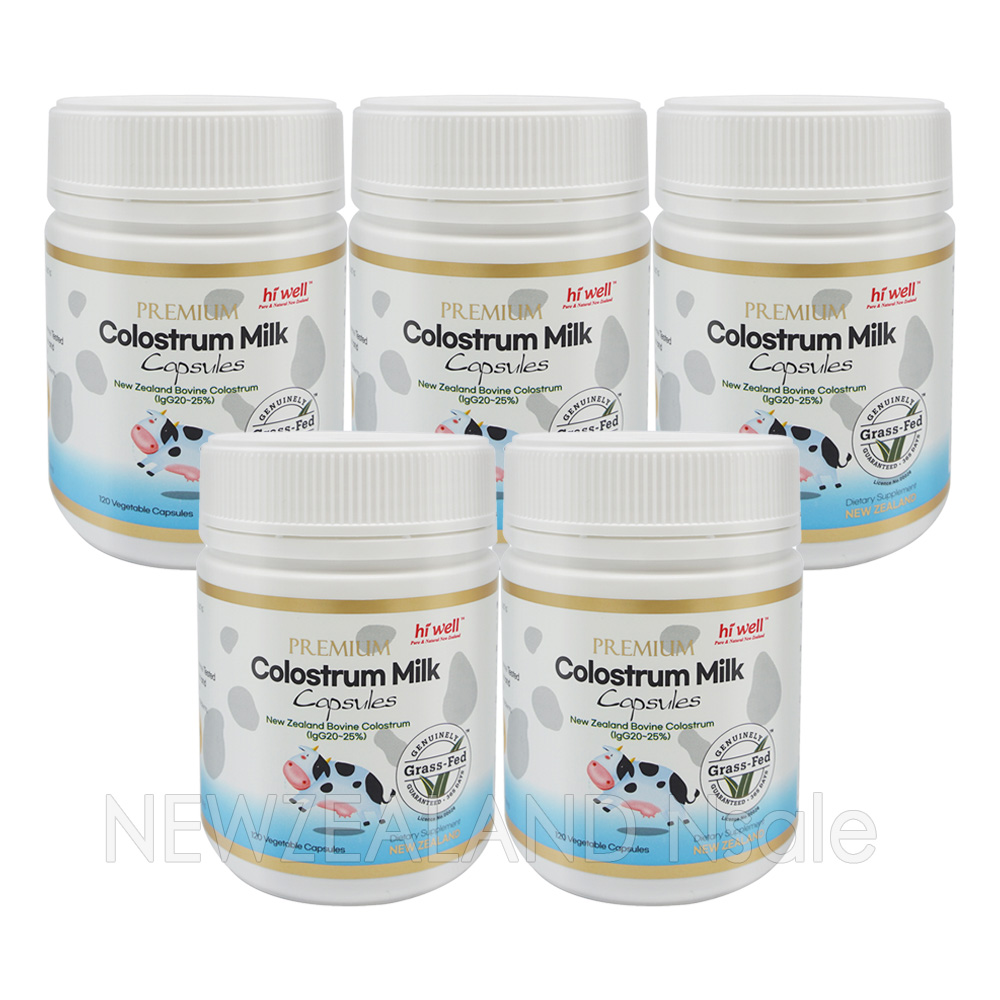 (캡슐)하이웰 프리미엄 초유 500 120캡슐 5통