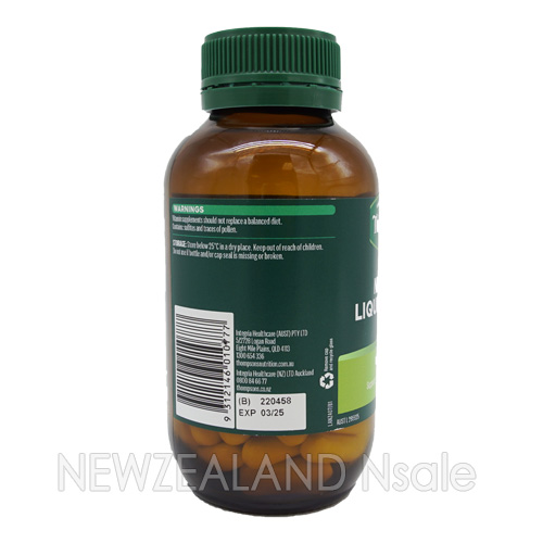 톰슨 리퀴드 칼슘 60캡슐 5병  (흡수가 좋은 액상칼슘)