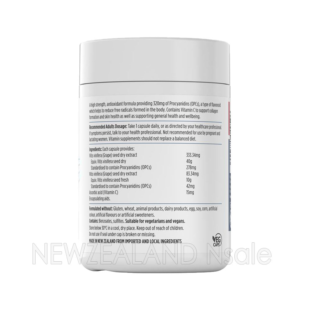 뉴트라라이프 포도씨추출물 50,000mg 120캡슐 3통 *