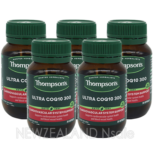 톰슨 울트라 코엔자임 CoQ10 300mg 30캡슐 5통