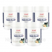 하이웰 프리미엄 초록입홍합 7500mg 플러스 MSM 300베지캡슐 5통