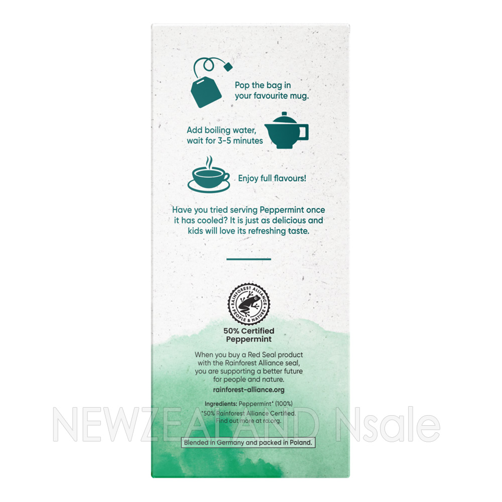 레드씰 페퍼민트 허브티(Peppermint Tea)25티백 3개
