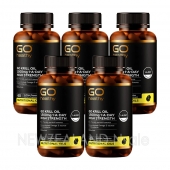 고헬씨 고 크릴오일 1500mg 원어데이 60캡슐 5통