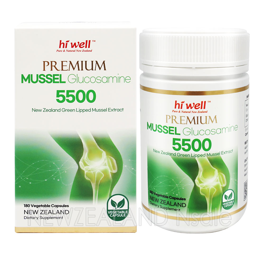 하이웰 프리미엄 홍합 글루코사민 5500 180 베지캡슐 1통