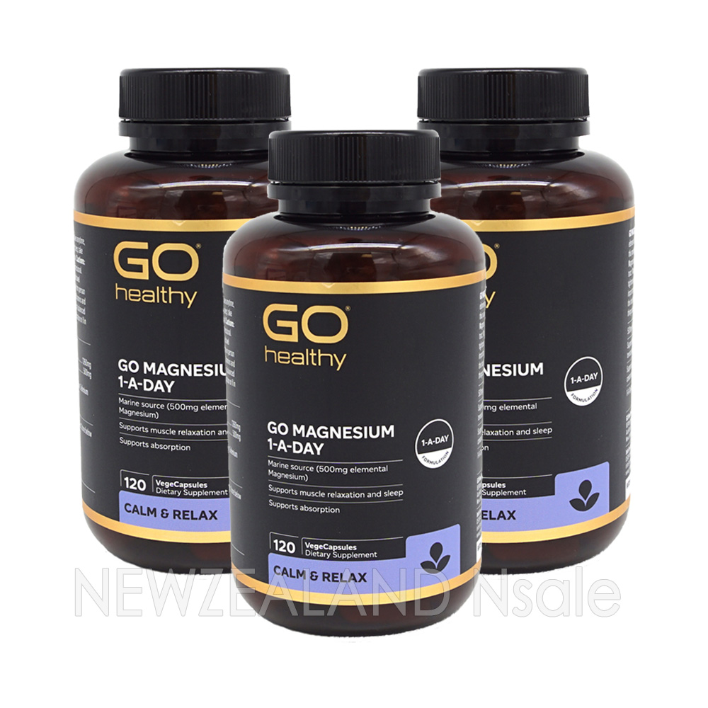 고헬씨 고 마그네슘 원어데이 500mg 120캡슐 3통
