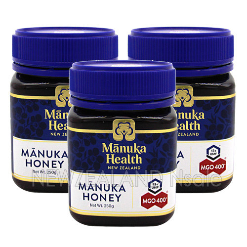 마누카헬스 마누카꿀 MGO400+ 250g 3통