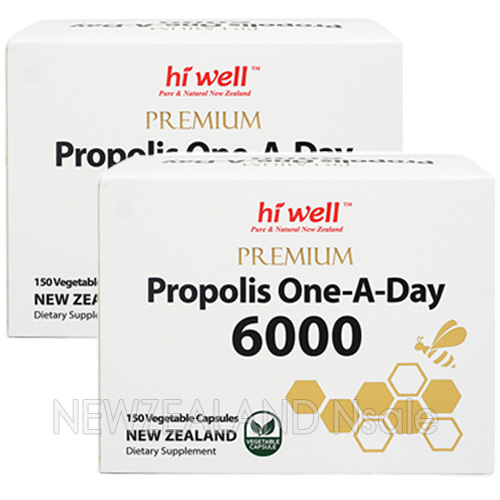 하이웰 프리미엄 프로폴리스 원어데이 6000mg 150베지캡슐 2통