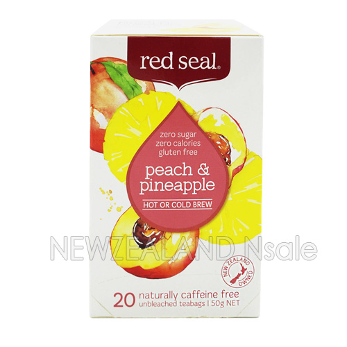레드씰 복숭아 & 파인애플 과일차 (peach & pineapple) 20티백 1통