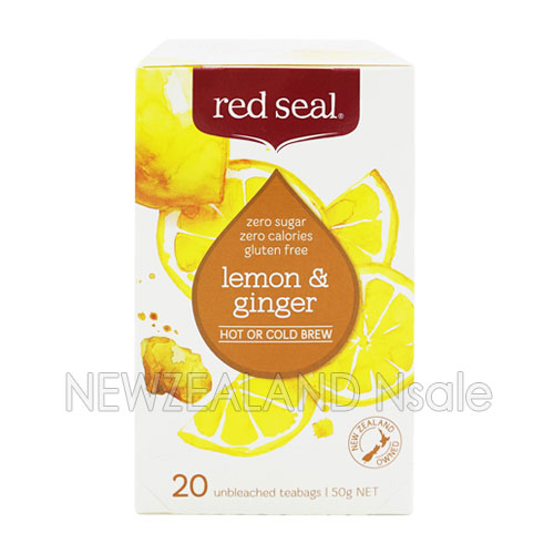 레드씰 레몬 & 진저 과일차 (lemon & ginger) 20티백 1통