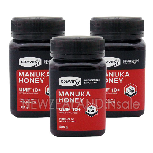 콤비타(Comvita) UMF10+ 마누카꿀 500g 3통 (4+1적용안됨)