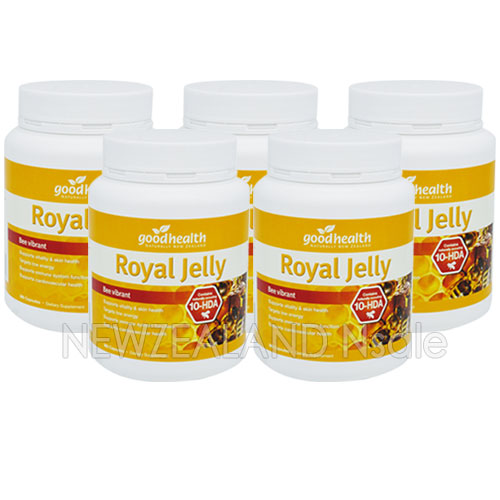 굿헬스 로얄제리  1000mg 365캡슐 5통