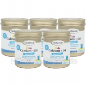(오더베이스)레디언스 키즈 칼슘+비타민D 60구미(어린이 칼슘) 5통