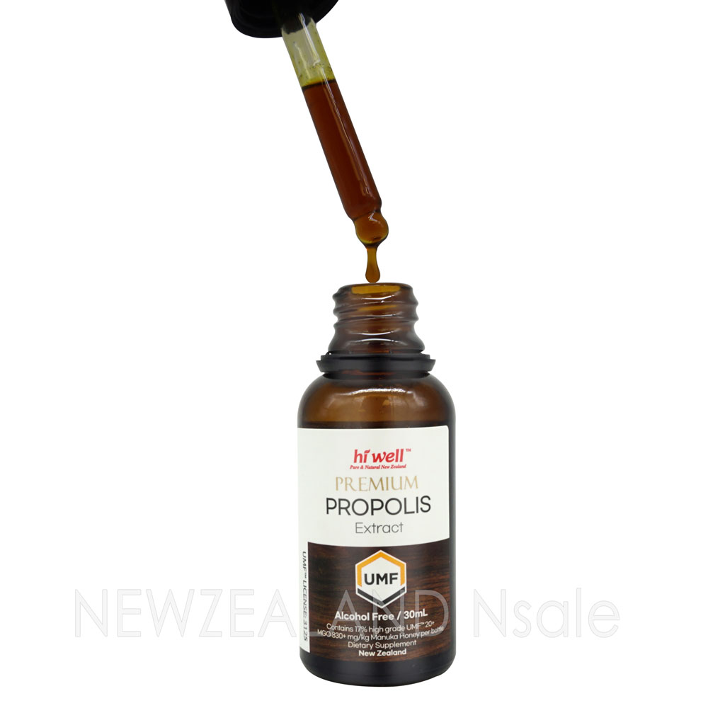 [20% 할인행사] 하이웰 프리미엄 프로폴리스 UMF 20+, MGO830+ 익스트랙트(무알콜) 30ml 1통