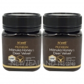 (20% 할인행사) 하이웰 마누카 UMF 17+ & 녹용 꿀 250g 2통