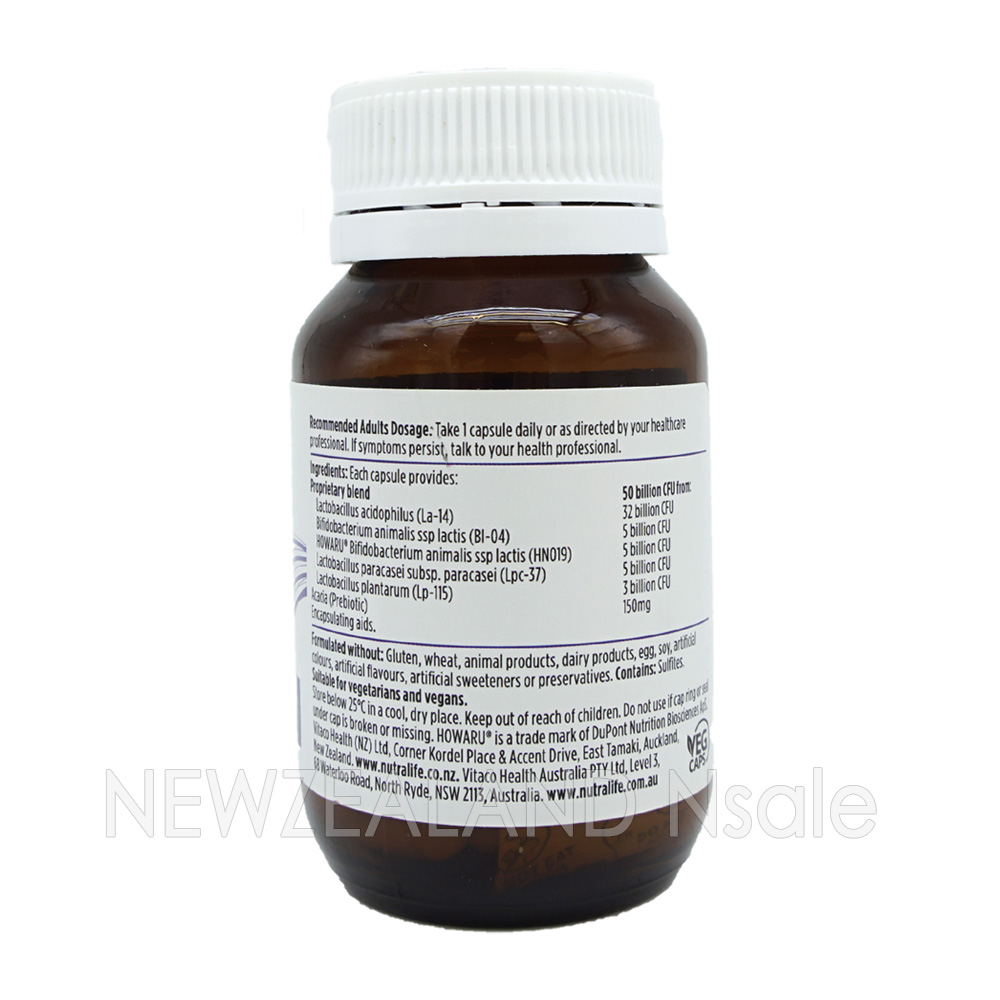 뉴트라라이프 프로바이오틱 500억 유산균 30캡슐 1통