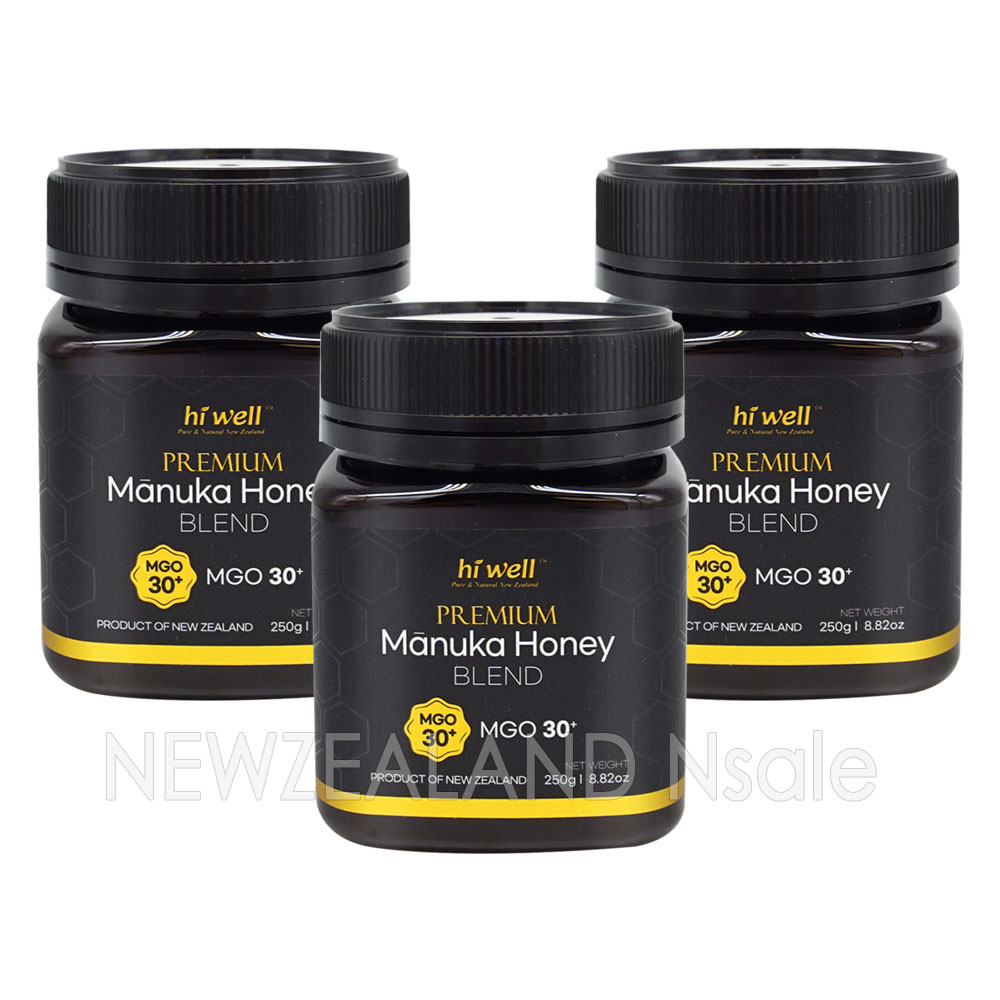 하이웰 프리미엄 마누카꿀 블랜드 허니 MGO 30+ 250g 3통