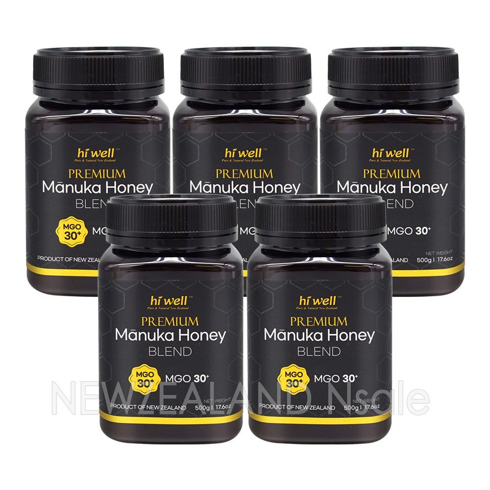 하이웰 프리미엄 마누카꿀 블랜드 허니 MGO 30+ 500g 5통