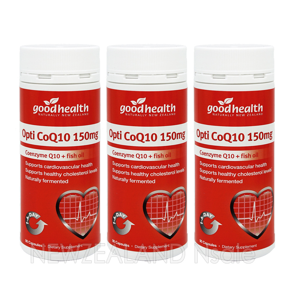 굿헬스 코엔자임Q10 150mg 90캡슐 3통
